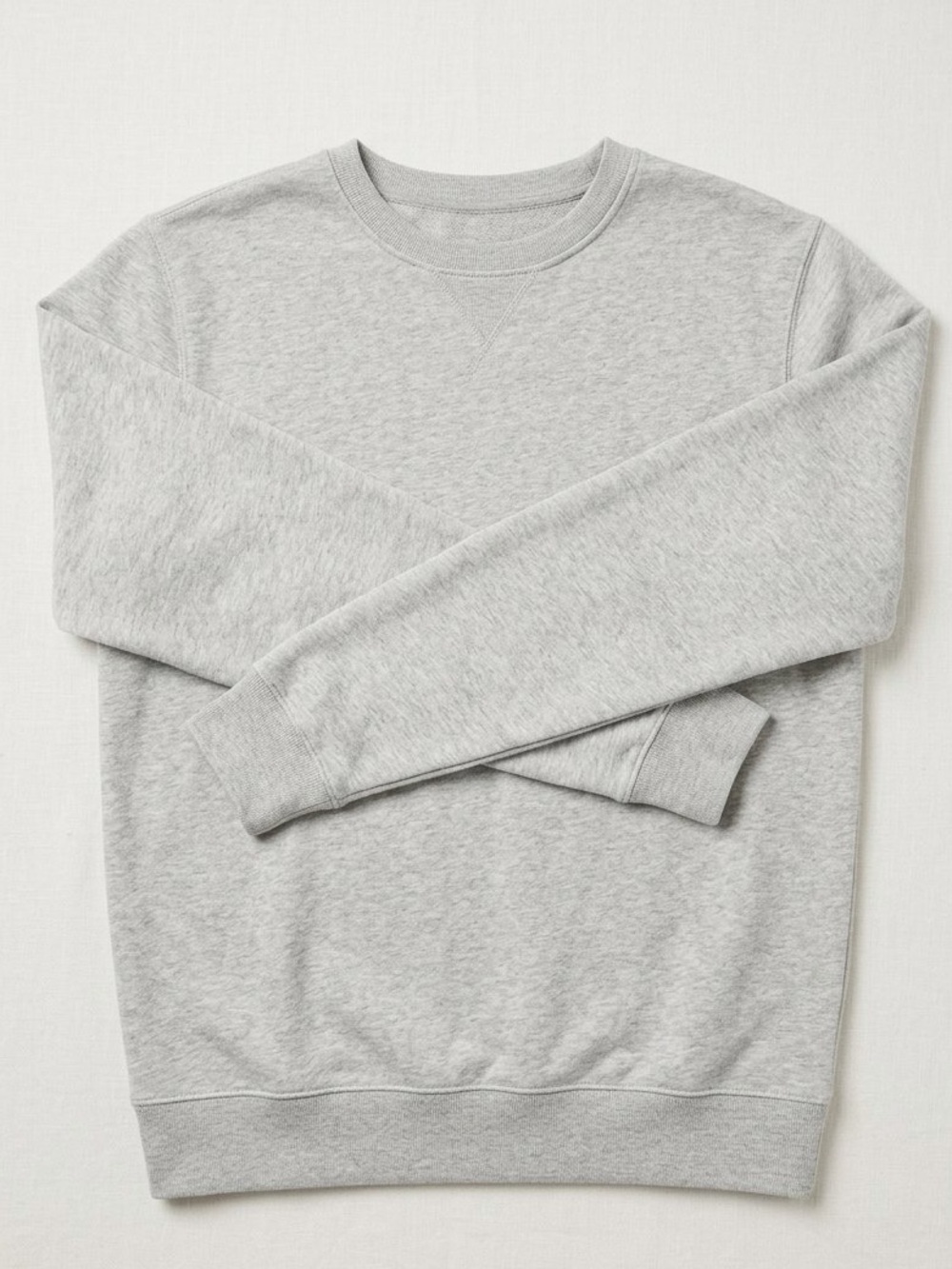 H&M Men's Gray Crewneck Sweatshirt Size Medium Classic Soft Lounge Pullover